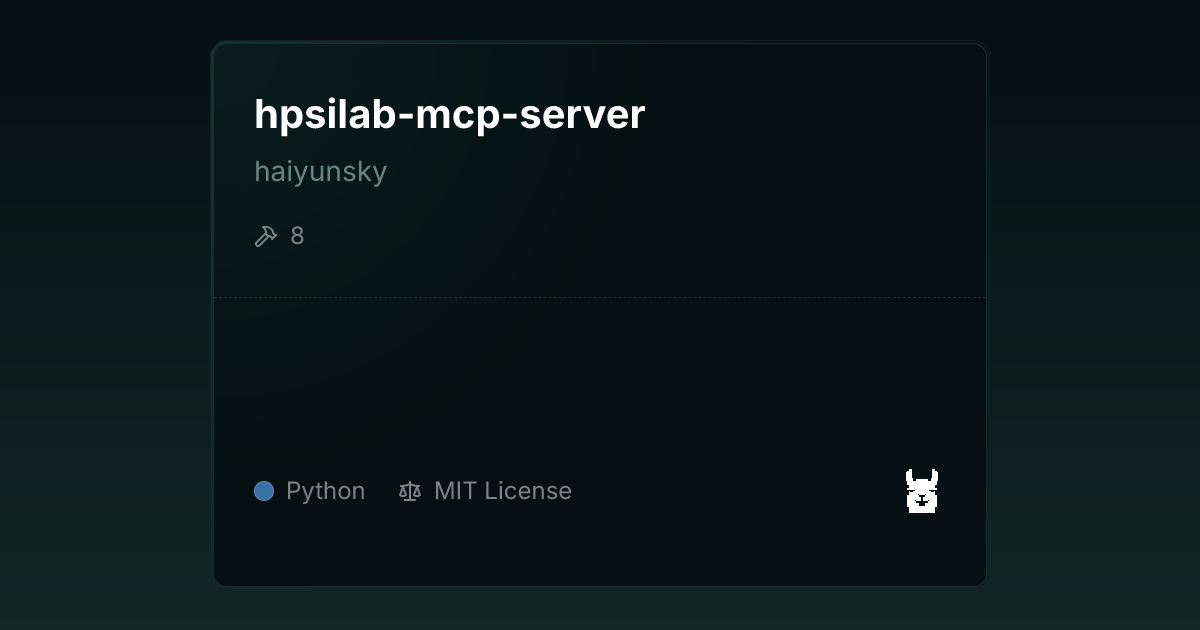 HPSILab MCP gallery image