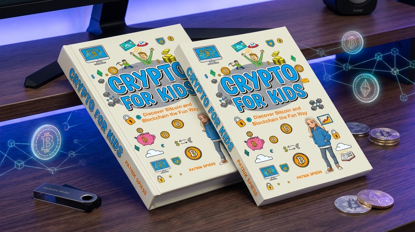 Crypto for Kids: Future-Proofing Kids - Product Hunt launch logo and brand identity