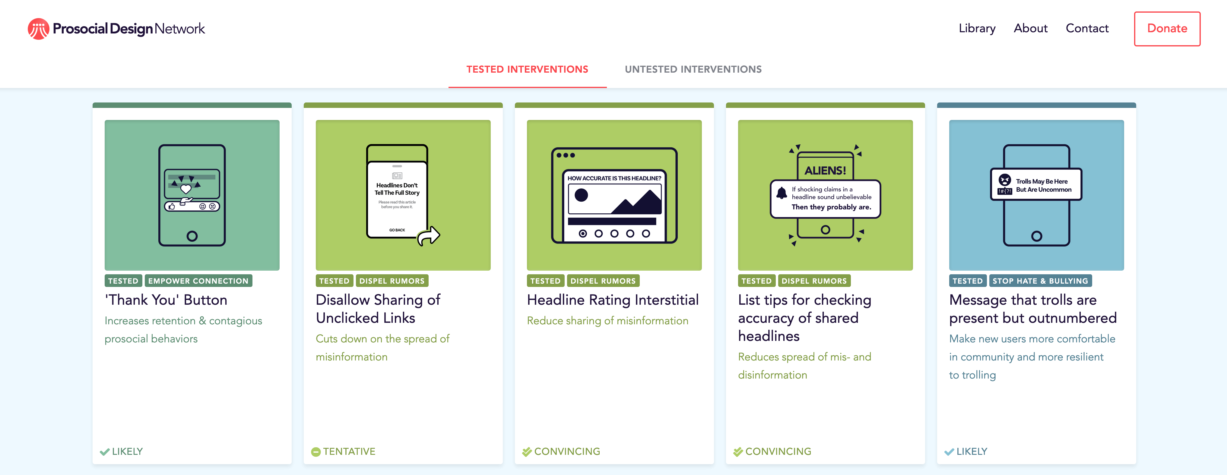 Prosocial Design Library gallery image