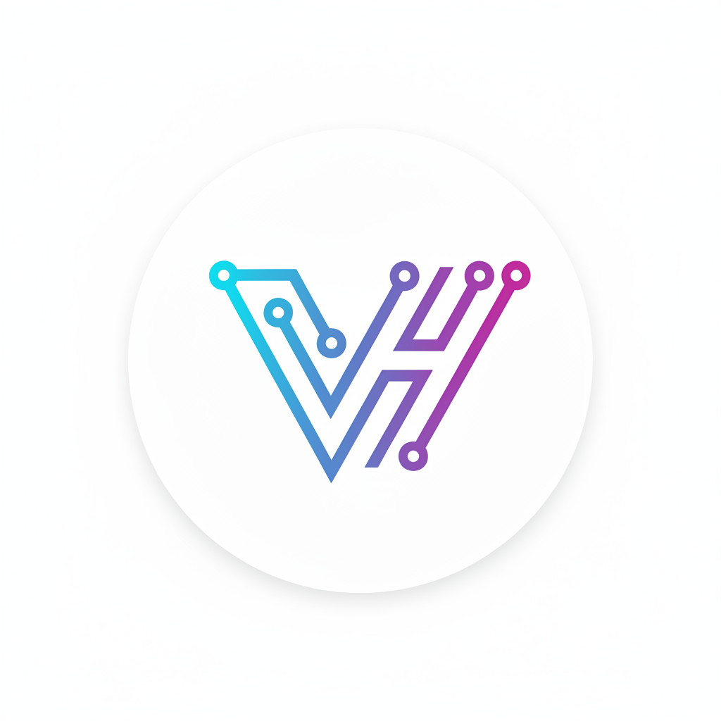 Vet and Hire - Product Hunt launch logo and brand identity