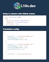 L10n.dev - AI Localization Agent gallery image
