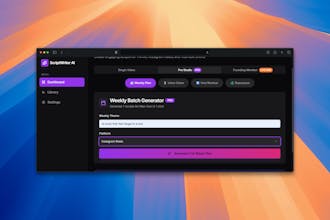 Viral Scriptwritter AI gallery image