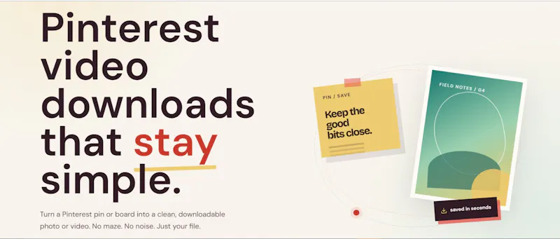 Pinterest Video Downloader screenshot 2
