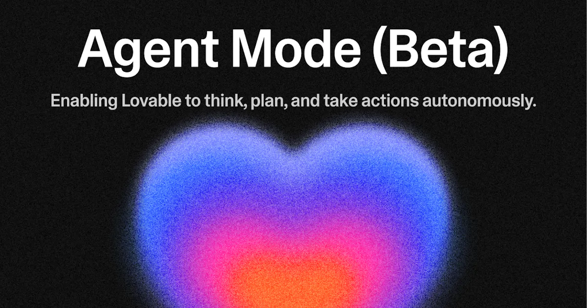 Lovable Agent Mode