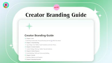 Creator Branding Guide gallery image