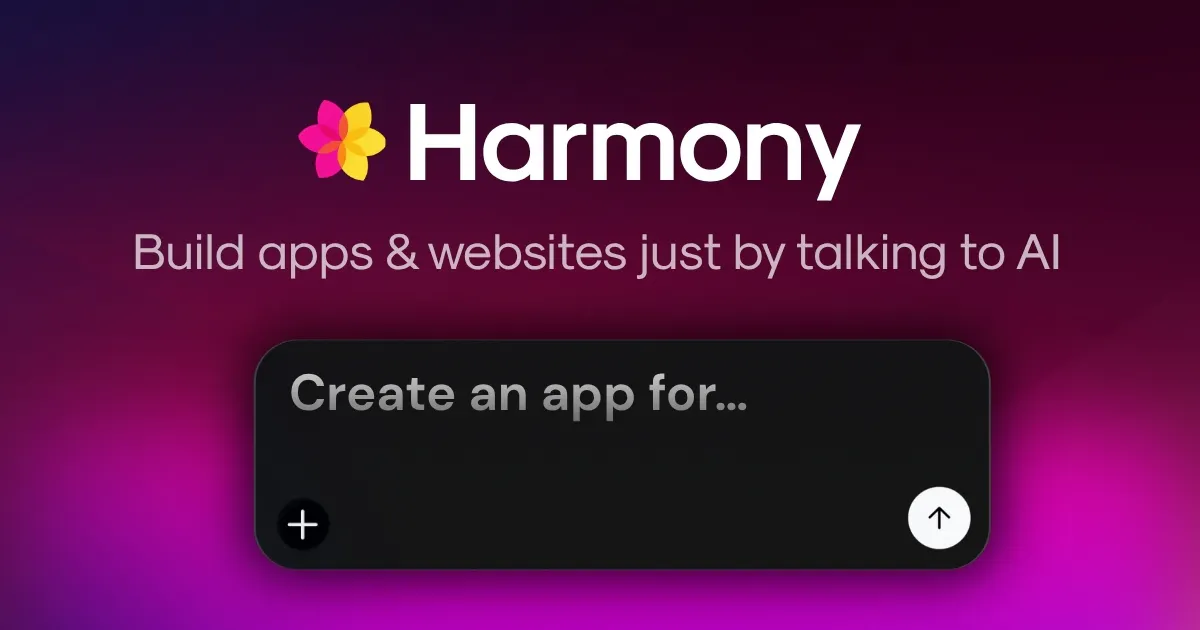 Harmony 제품 배너