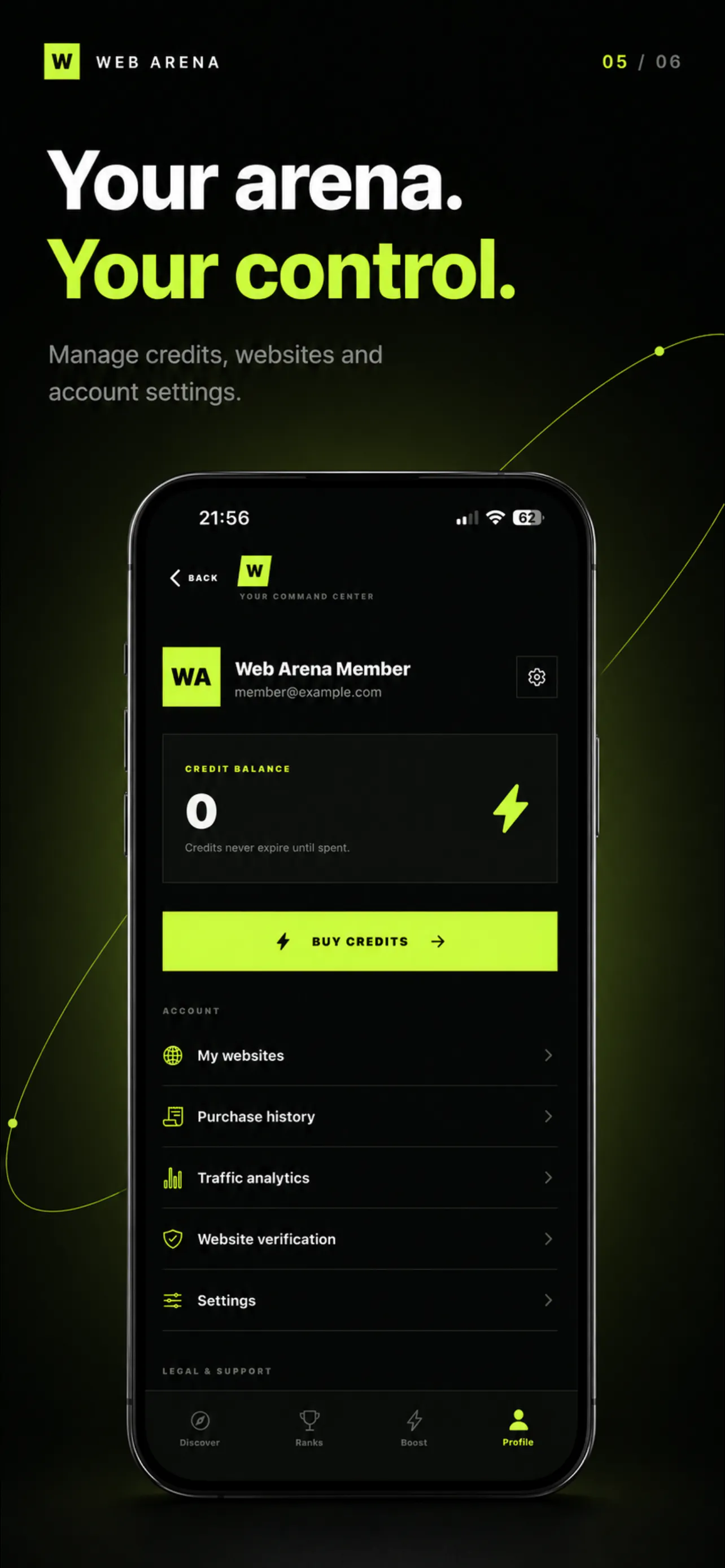 WebArena gallery image
