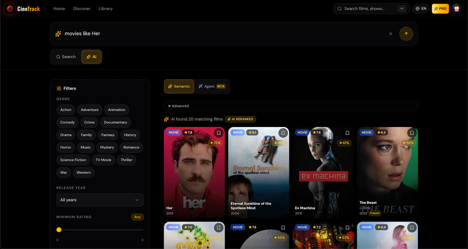 CineTrack.TV screenshot 3