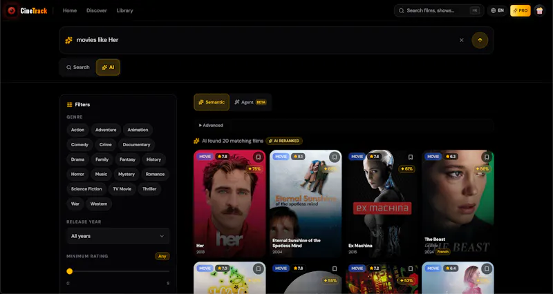 CineTrack.TV screenshot 3