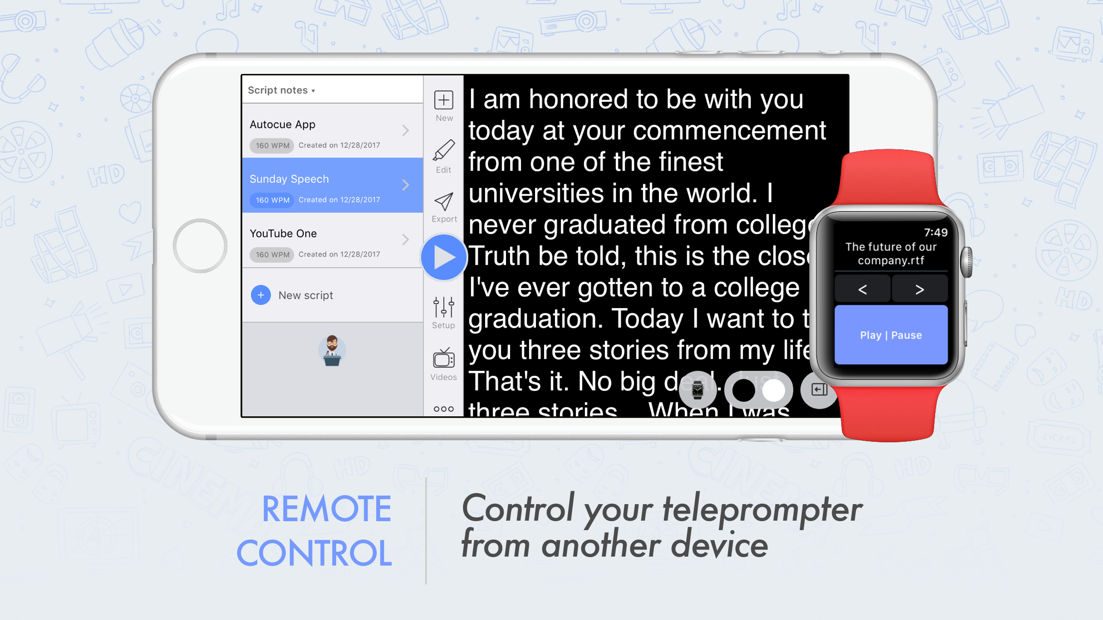 Green Screen Teleprompter by Prof. Hornet gallery image