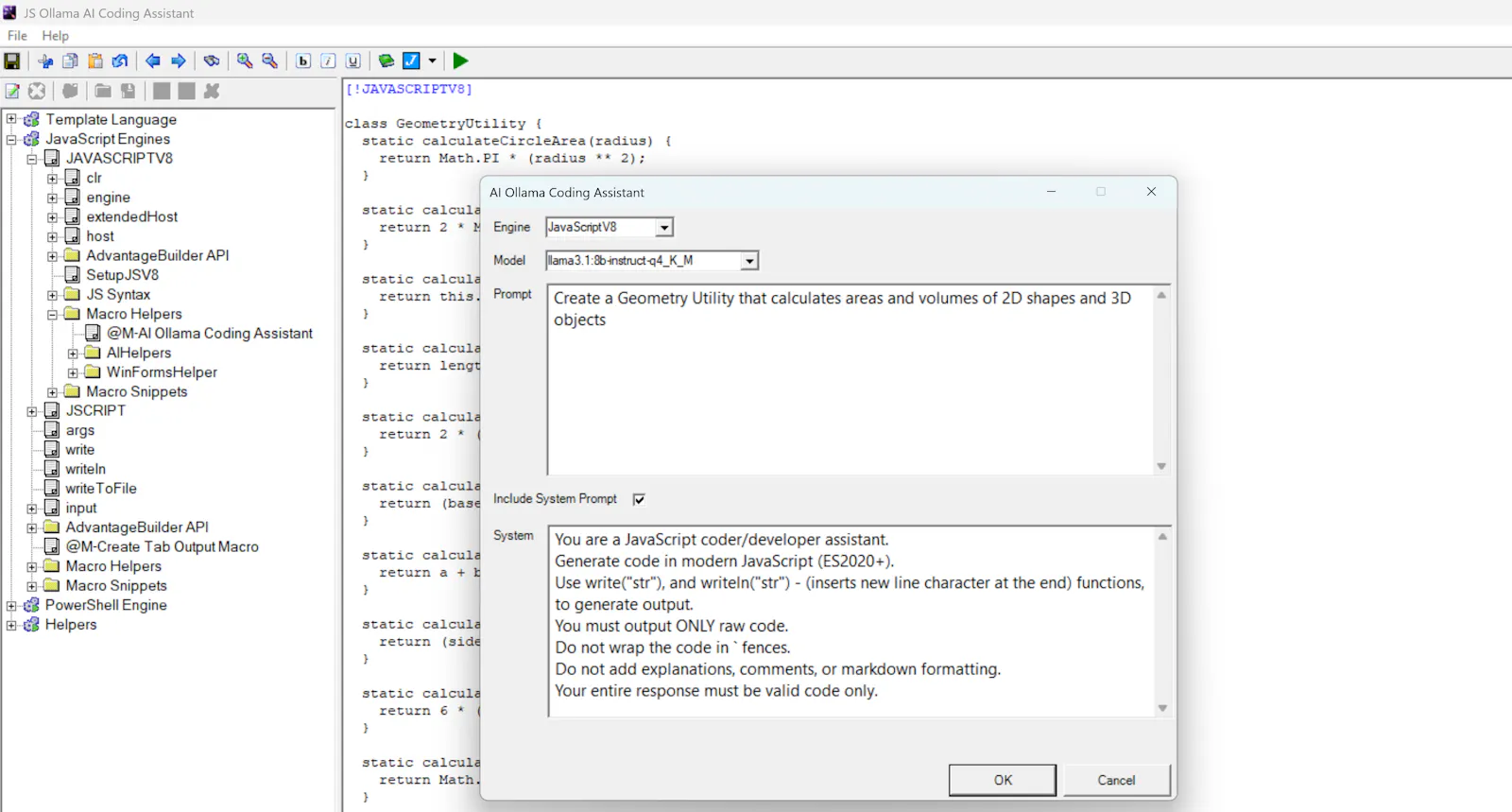 AdvantageBuilder: AI + Script Automation screenshot 3