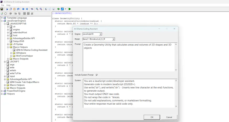 AdvantageBuilder: AI + Script Automation screenshot 3