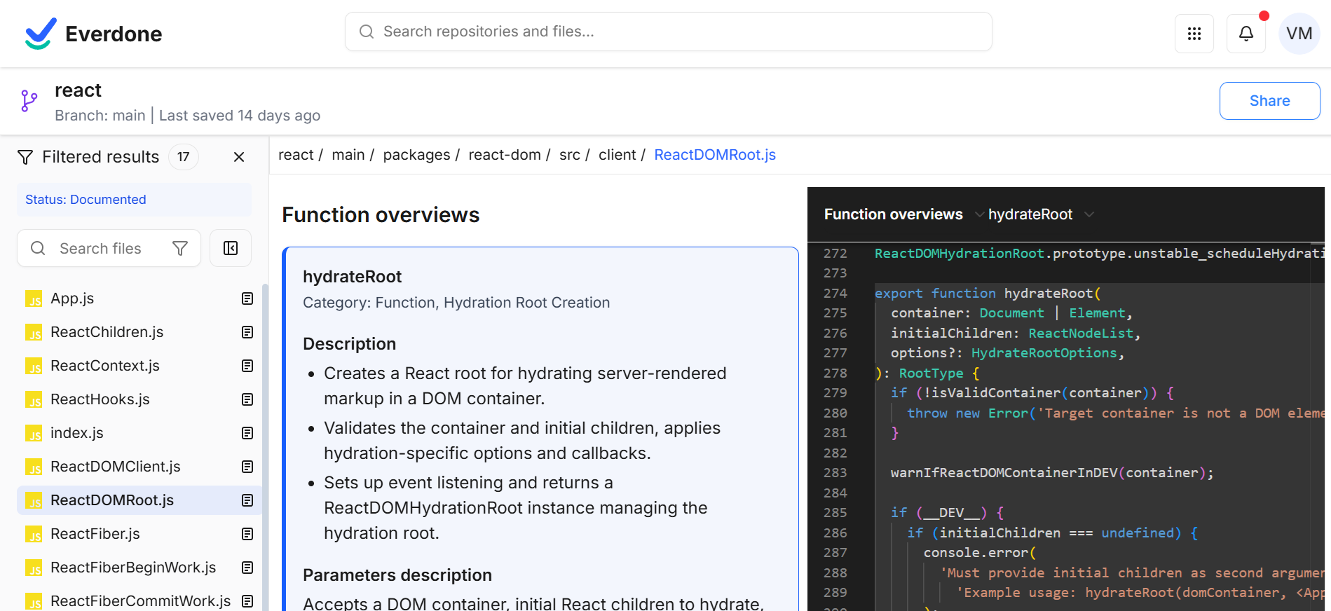 Everdone – AI-powered Code Documentation - Screenshot 4 preview