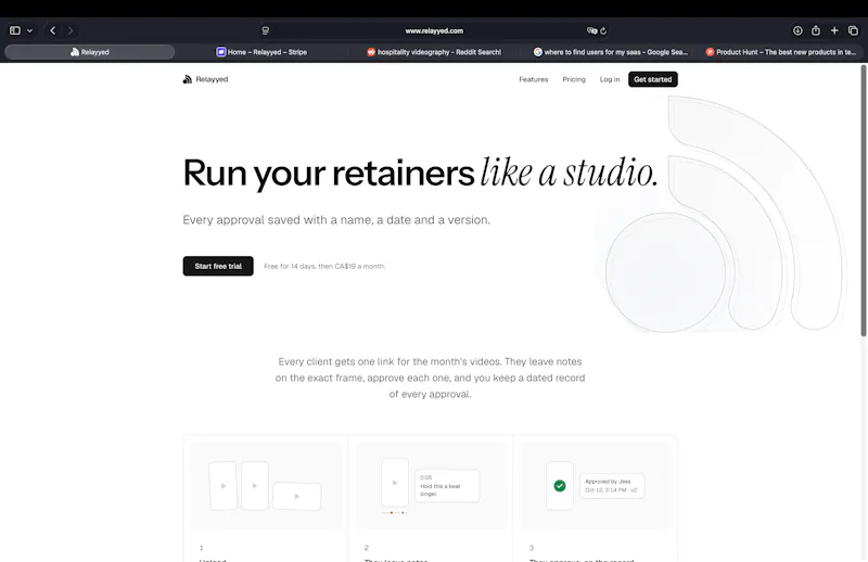 Relayyed screenshot 1