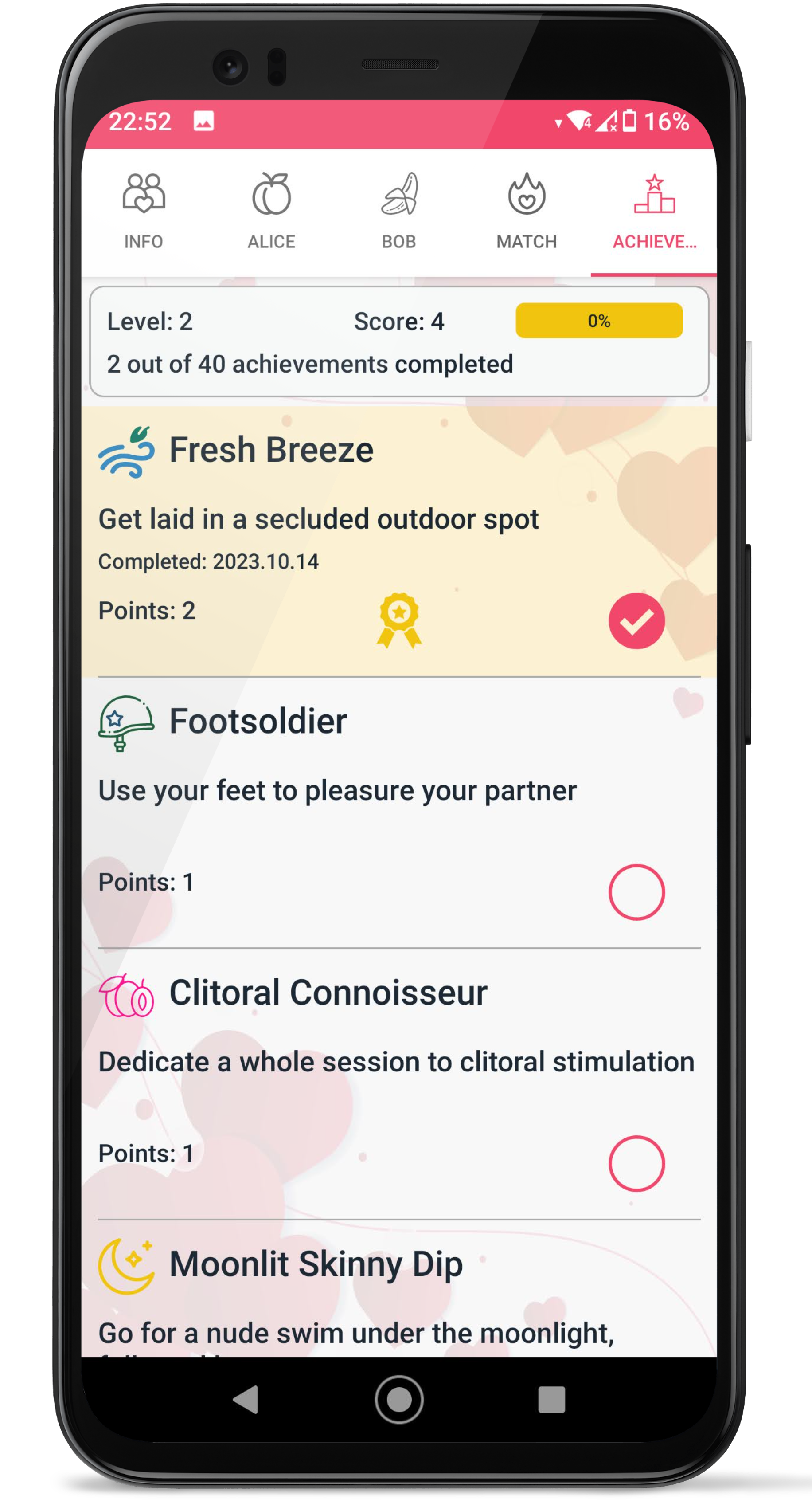 Yes No Maybe list - Explore your intimate desires with your partner media 3
