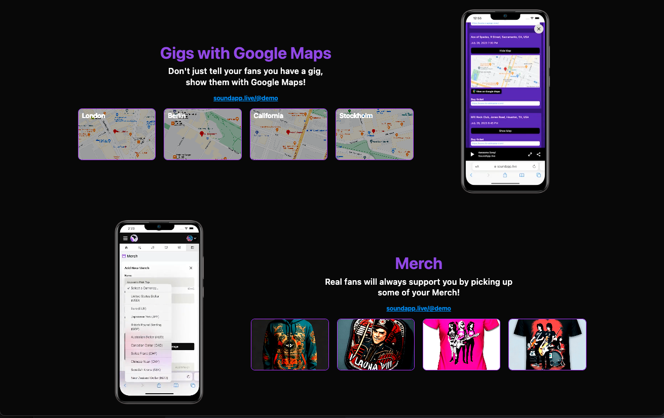 Media SoundApp Live - Liên kết âm nhạc và danh sách gửi thư cuối cùng 5