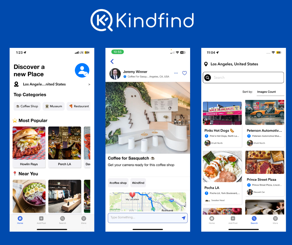 startuptile Kindfind -Find and share the places you love 