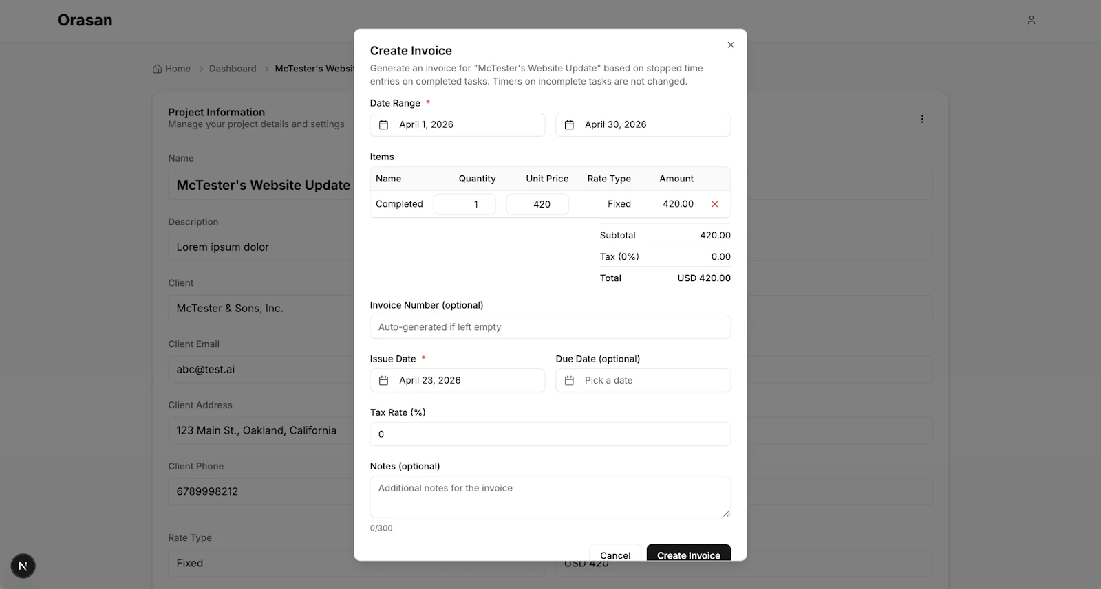 Orasan screenshot 7