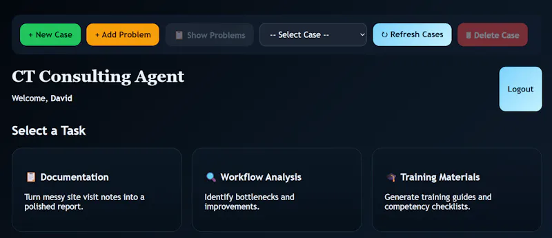 CT Consulting Agent screenshot 1
