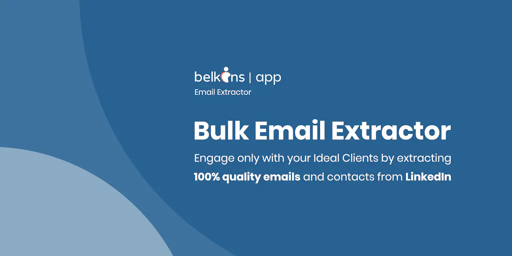 Linkedin Email Extractor Sift Through Your Linkedin Connections To Find Contact Data Product Hunt