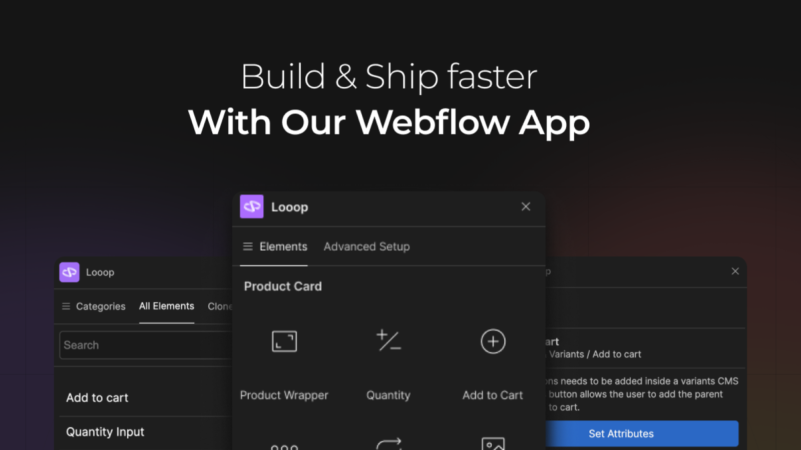 Shopify X WebFlow App ||ลูป media 4