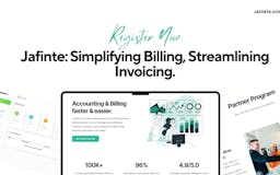 Jafinte | Accounting & Billing Software media 2