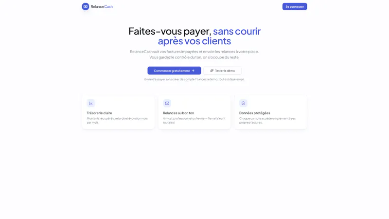 RelanceCashPro screenshot 1