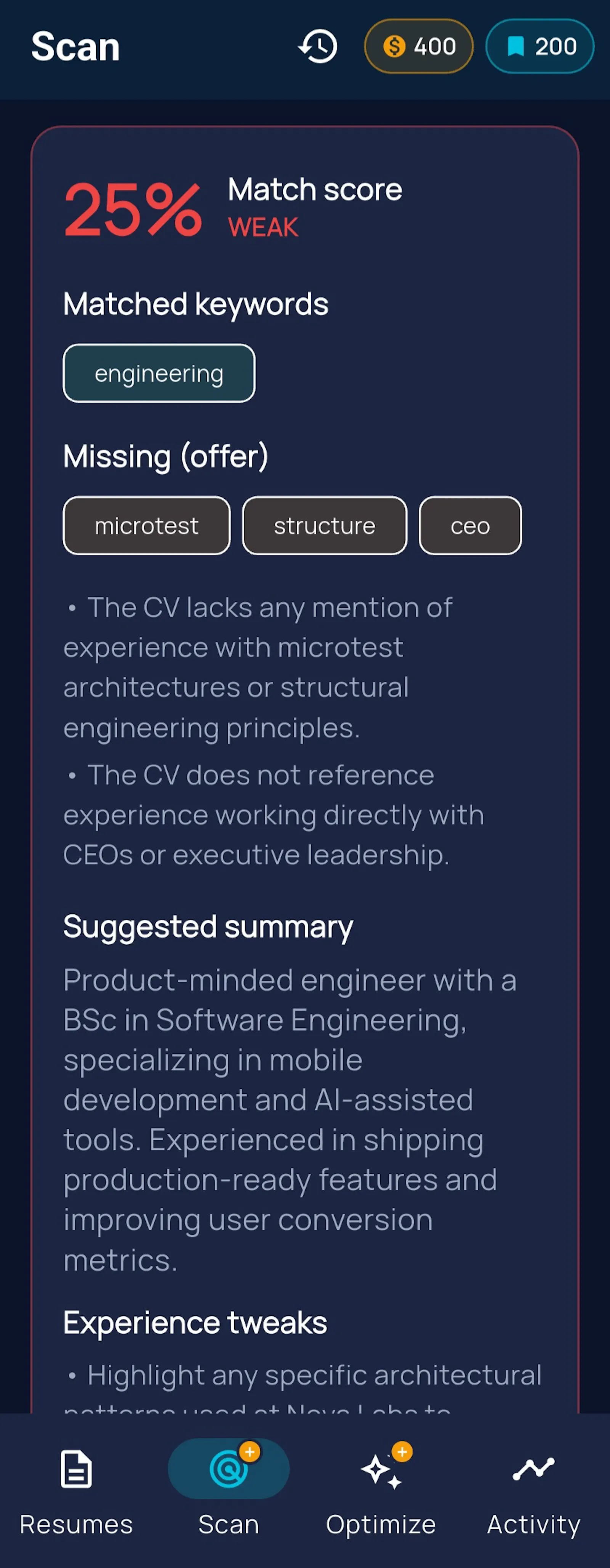 HireSnap — AI Resume & CV Builder screenshot 16