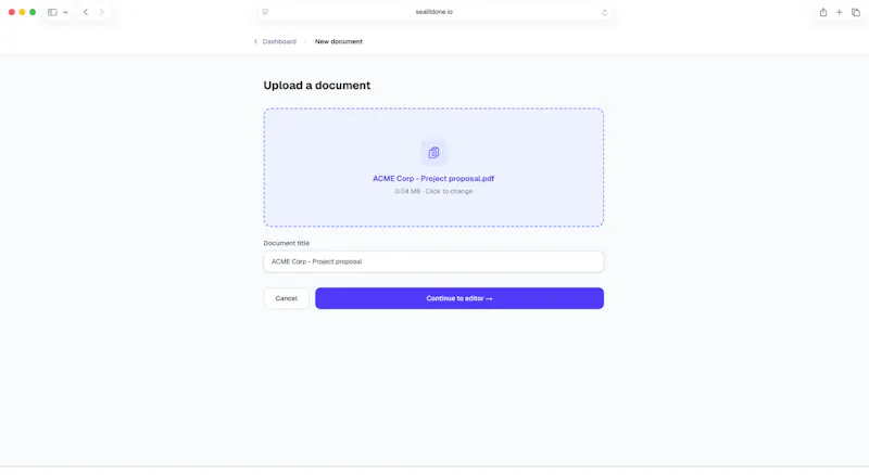 SealItDone screenshot 4
