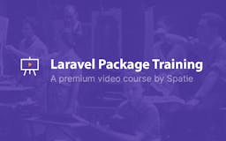 Laravel Package Training media 1