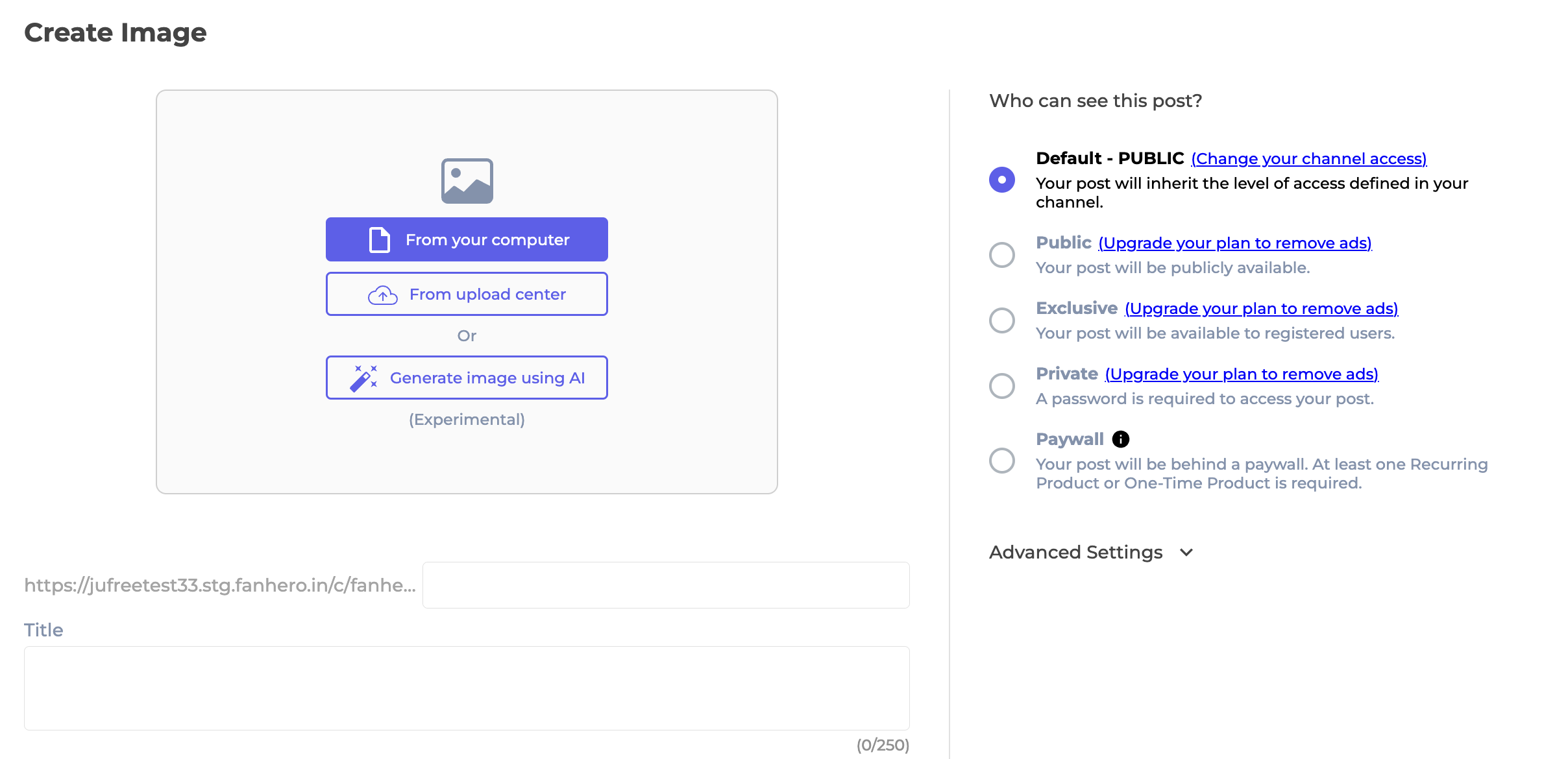 FanHero Community Platform gallery image