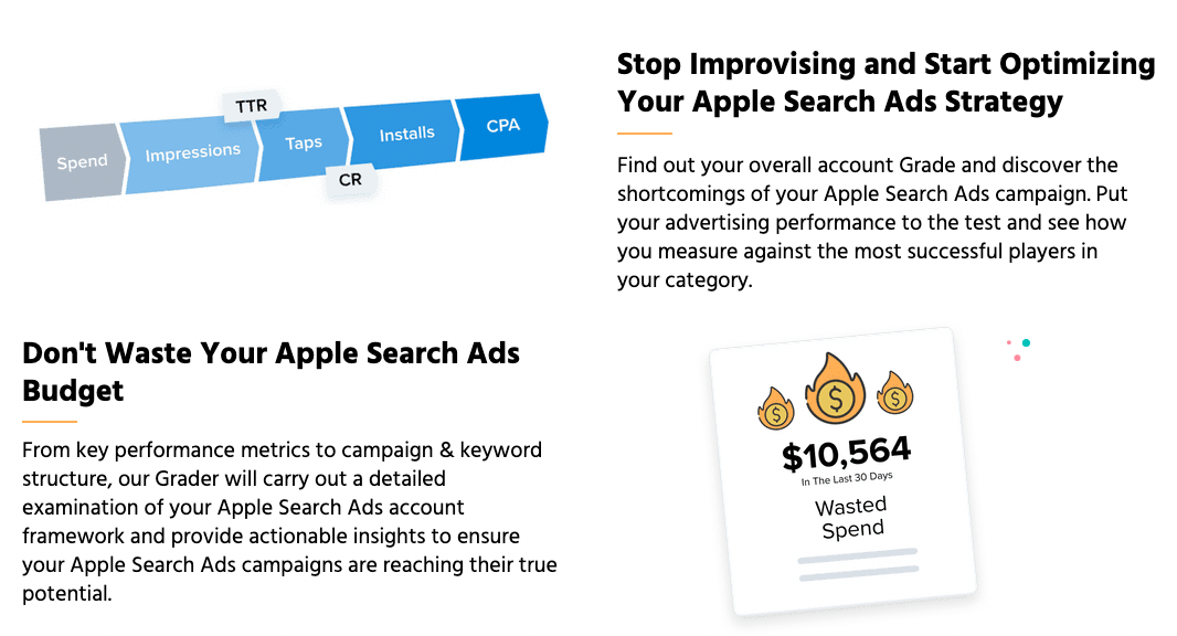 Apple Search Ads Performance Grader gallery image