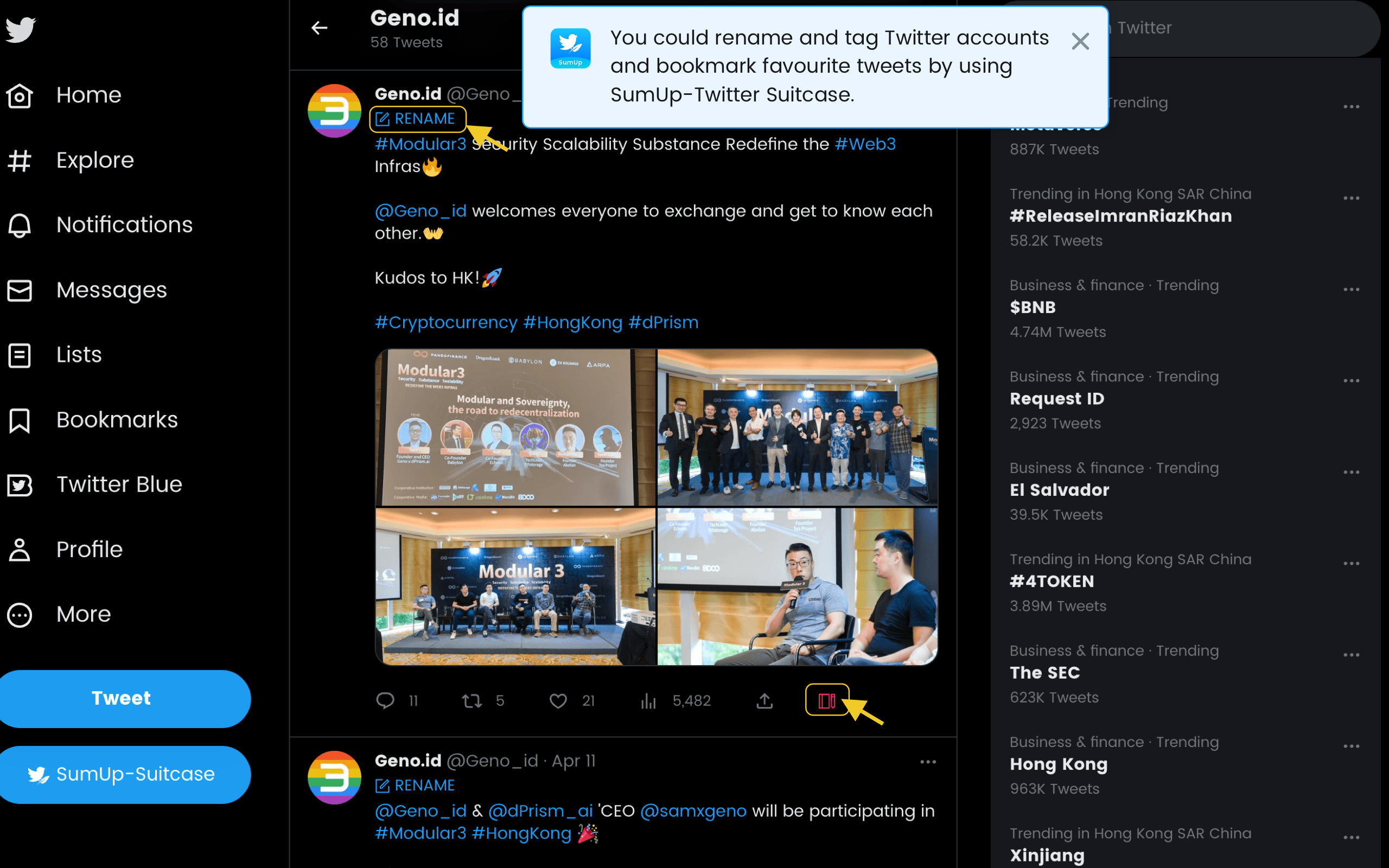 Sumup - Twitter Suitcase media 5