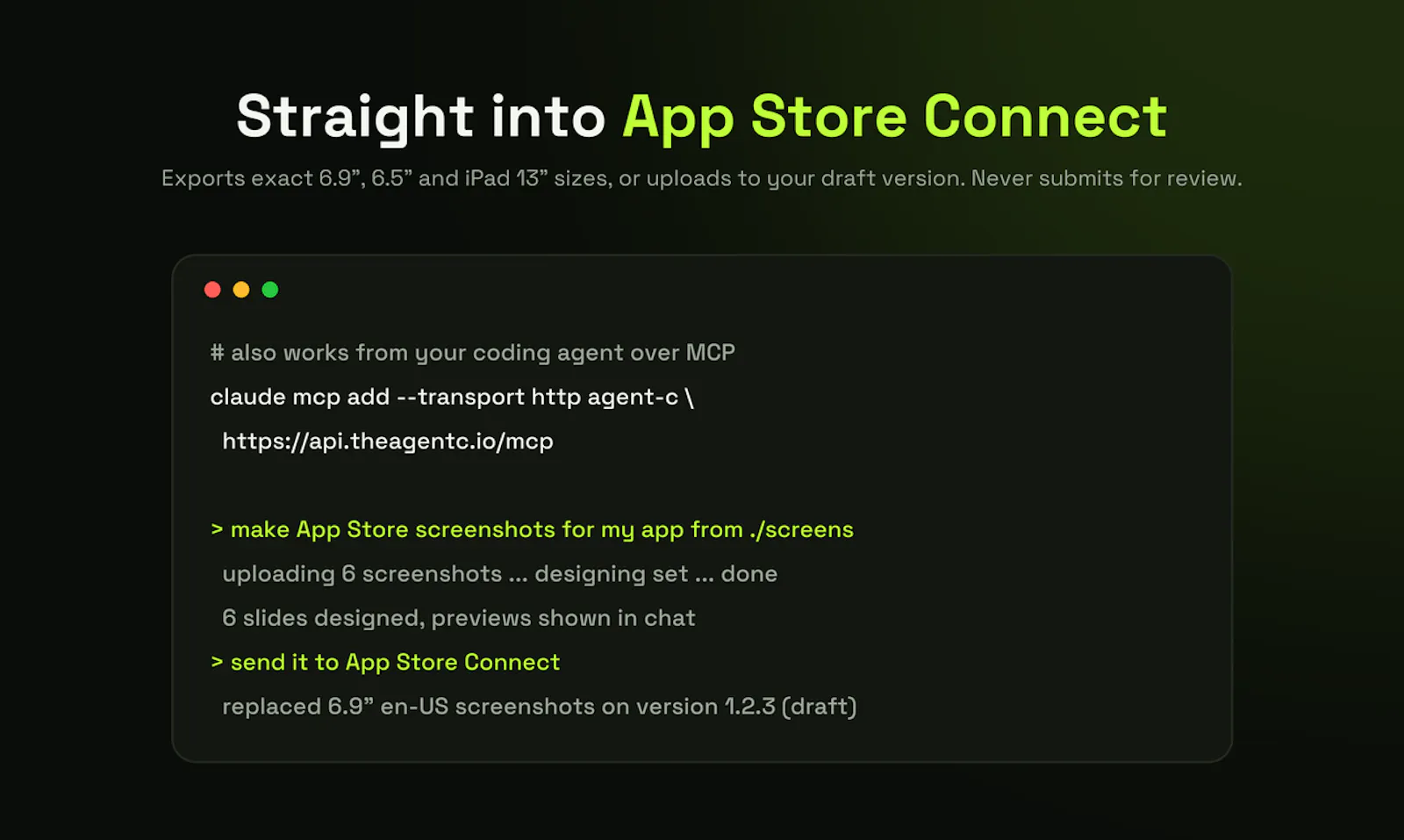 Agent C screenshot 4