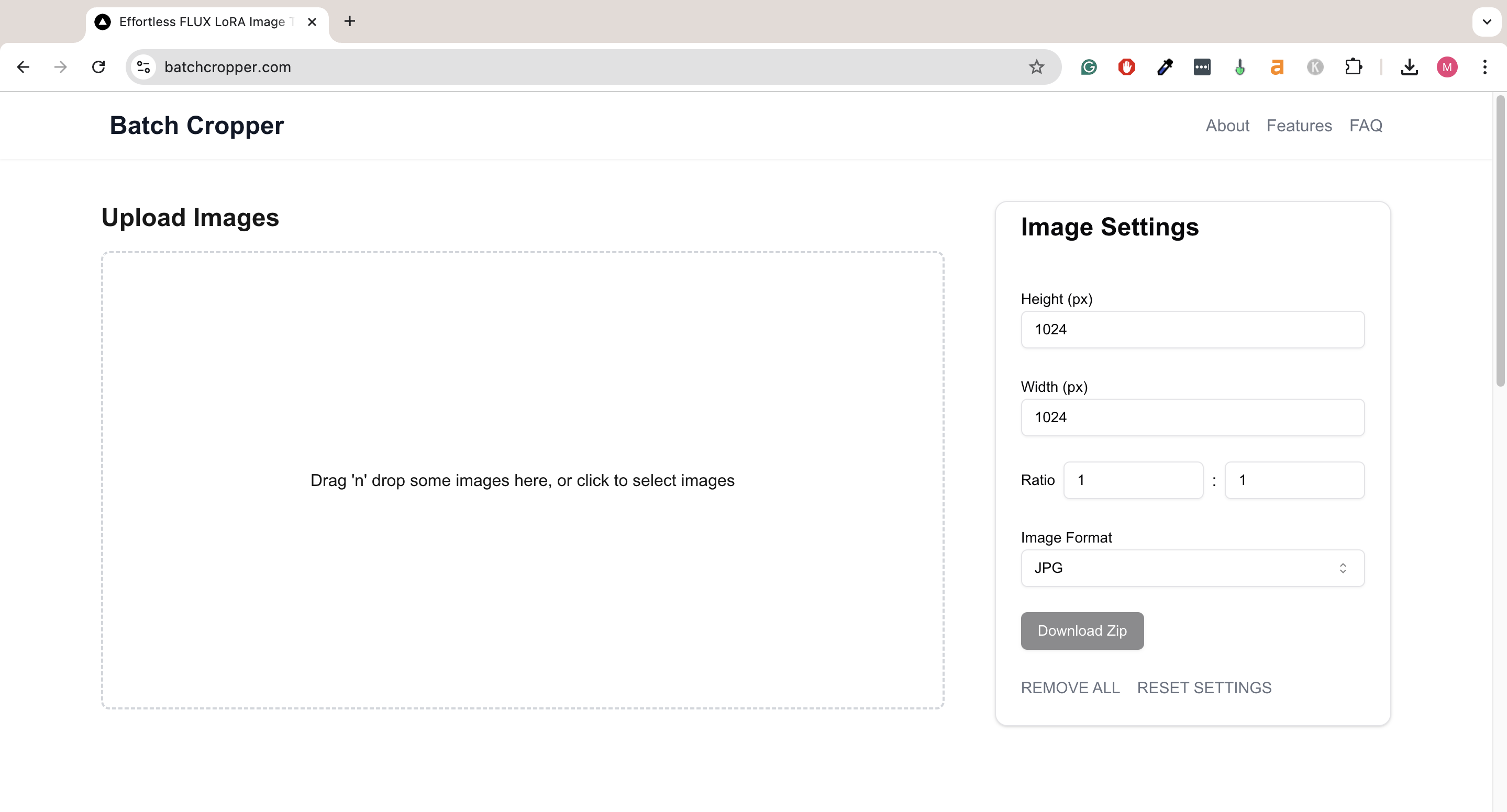 Batch Cropper - Free Bulk Image Resizing Tool screenshot 3 Batch Cropper - Free Bulk Image Resizing Tool screenshot 3