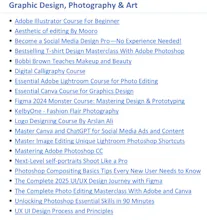 20 Graphic Design, Photography Courses gallery image