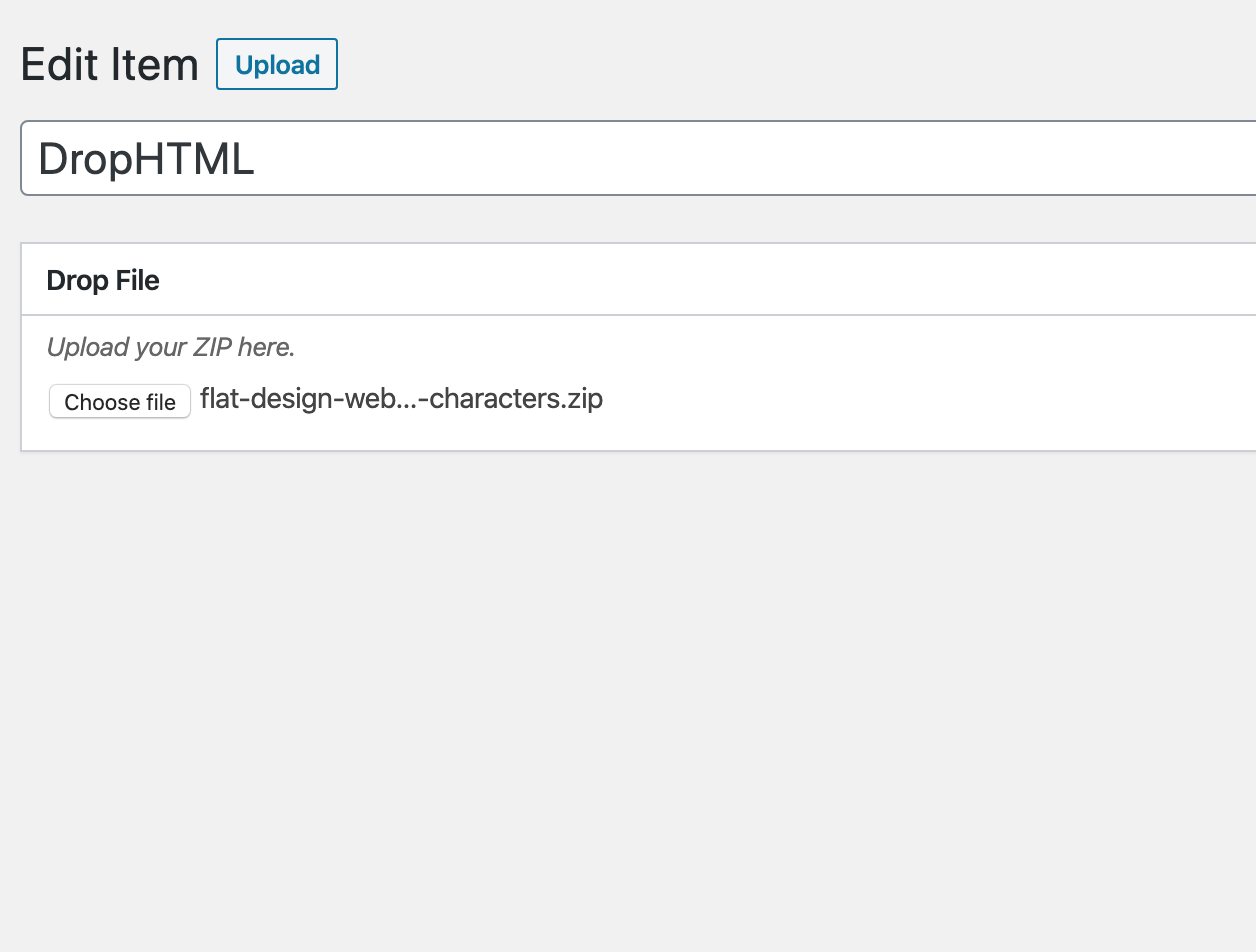 DropHTML gallery image
