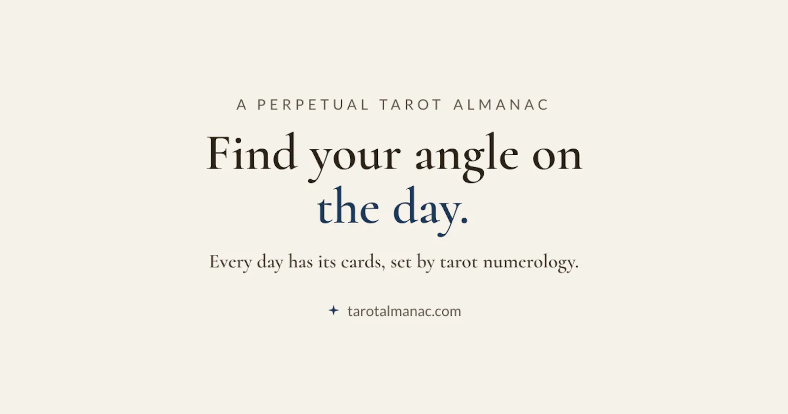 Tarot Almanac screenshot 1