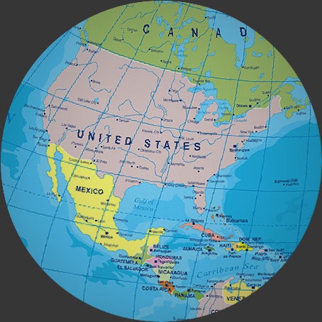 지구 - Globe, Earth 3d World Map on Wear OS와 함께 우리의 세계를 발견하십시오. 미디어 5