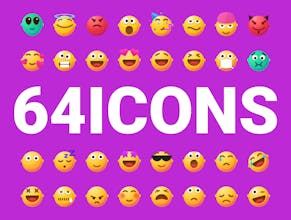 Vivid Emojis Icons Pack gallery image