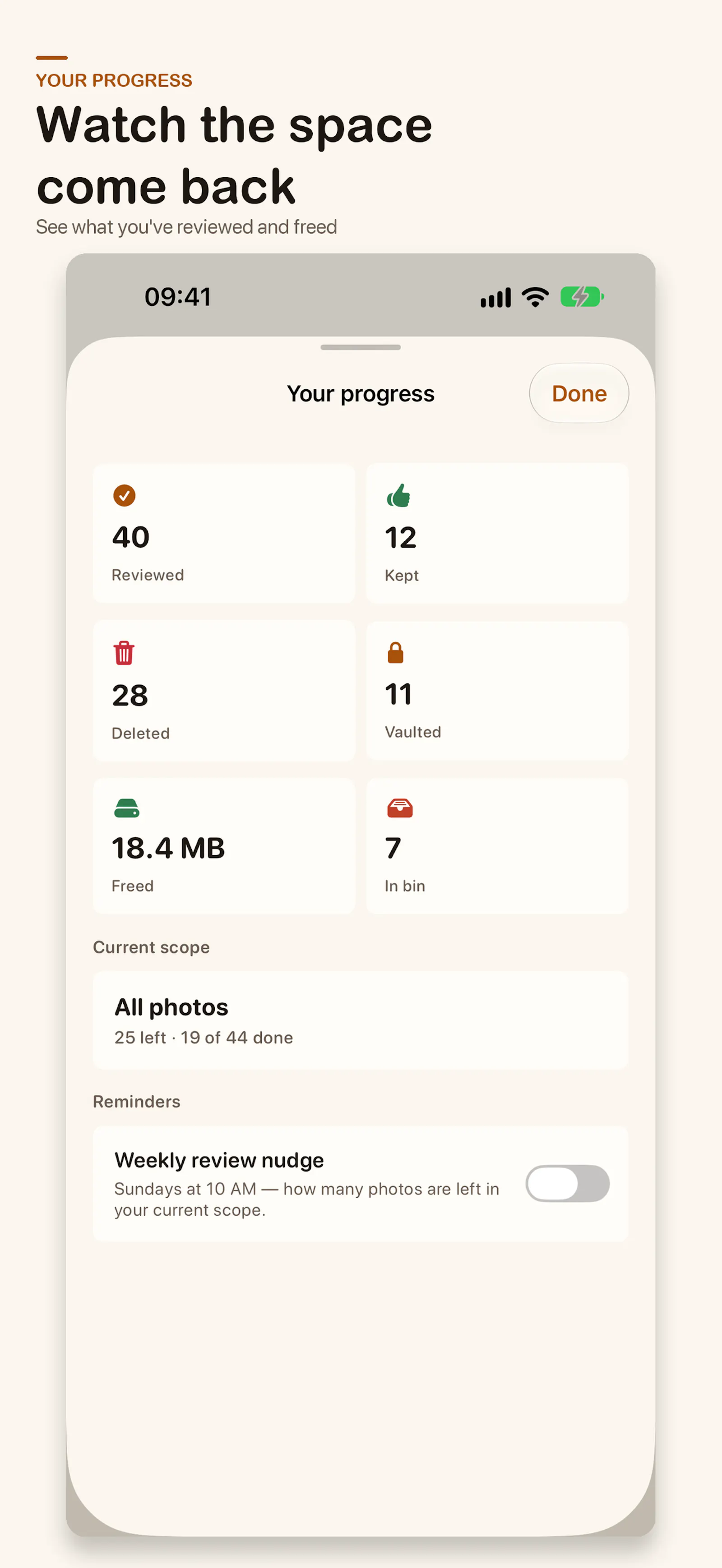 Photo Cleaner: SwipeVault screenshot 5