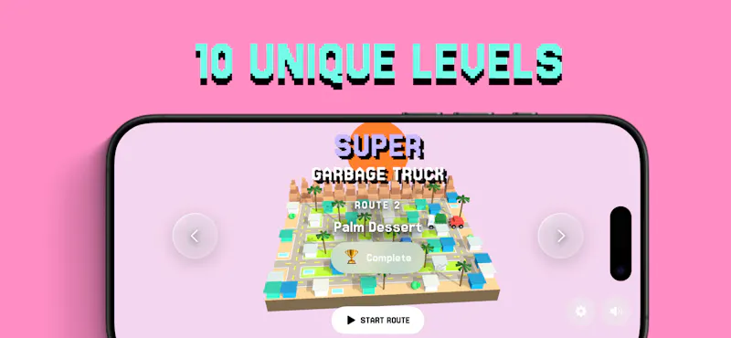 Super Garbage Truck Game for iOS screenshot 3