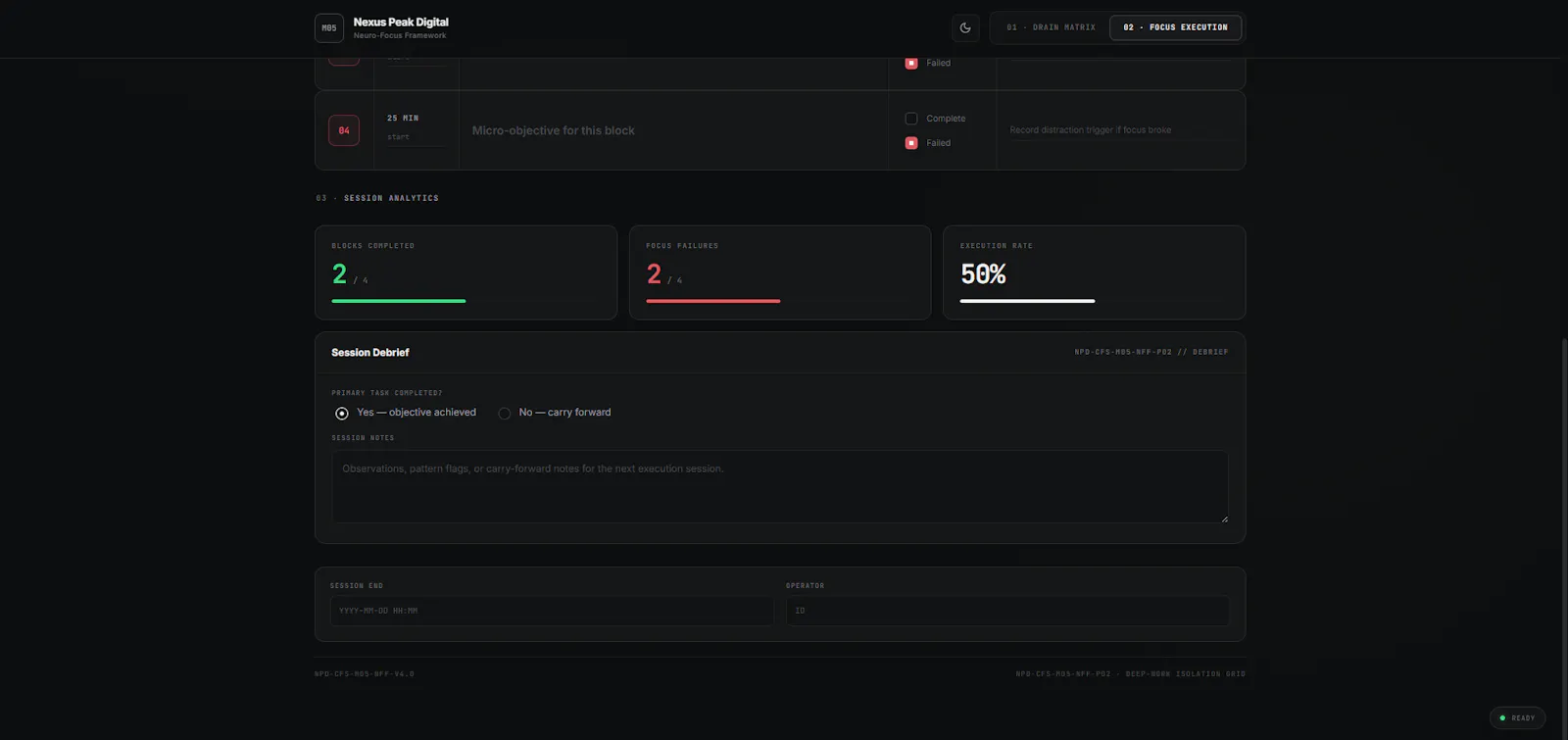 The Neuro-Focus Framework screenshot 5