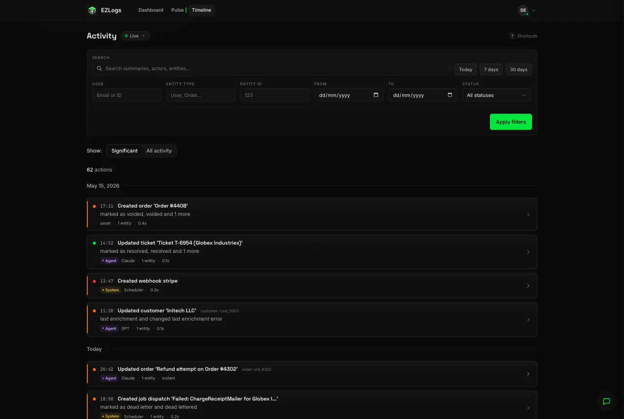 EZLogs gallery image