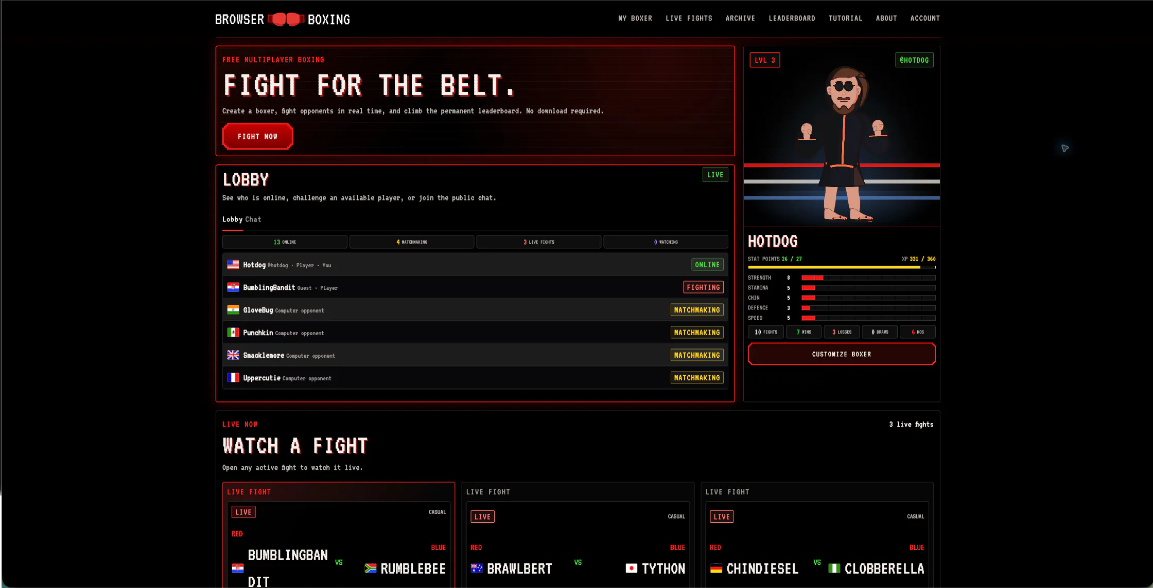 Browser Boxing gallery image