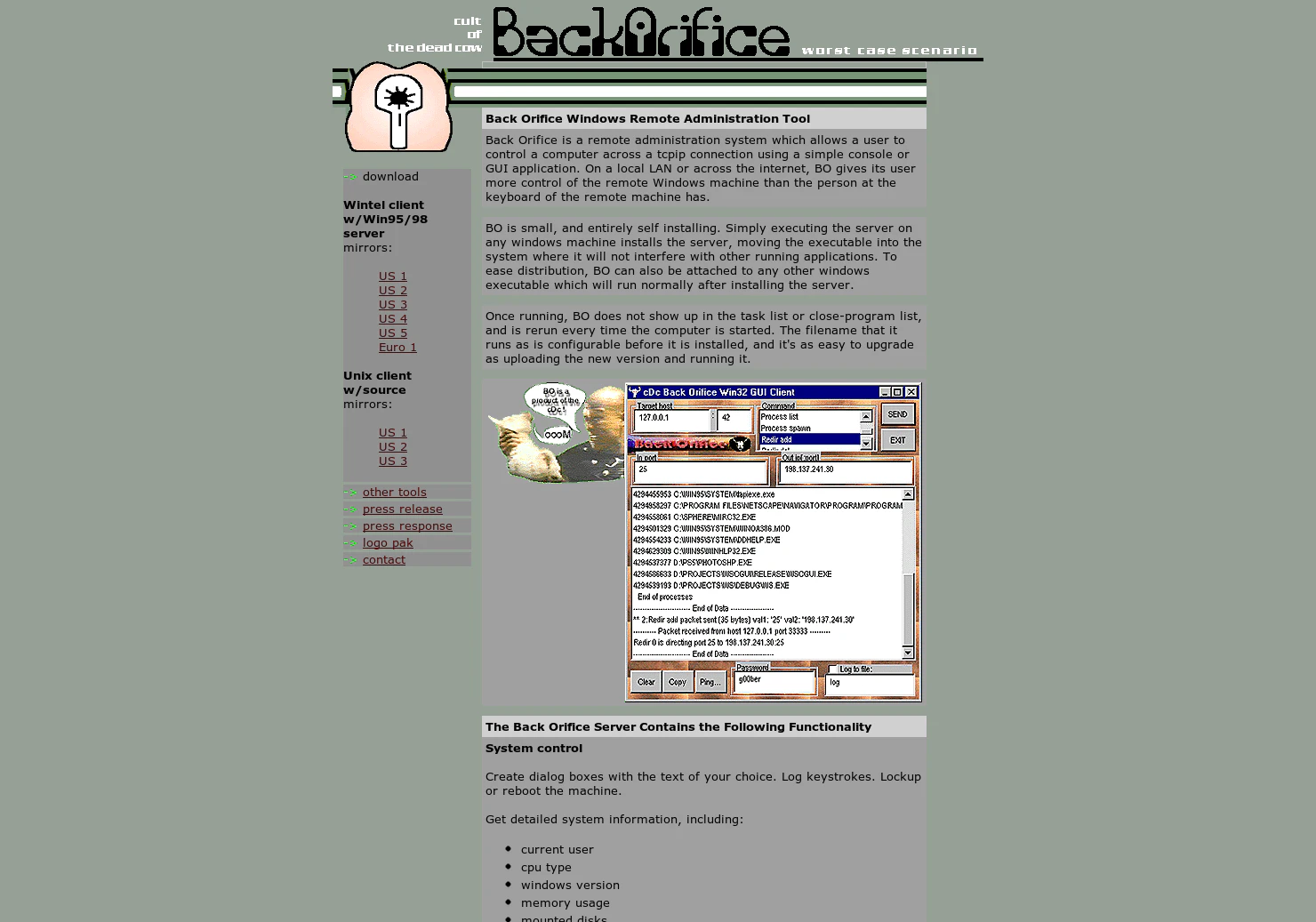 Back Orifice 