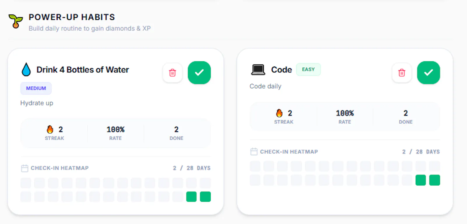 Habit Hero screenshot 1