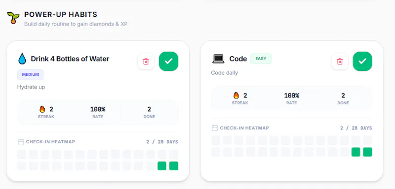 Habit Hero screenshot 1