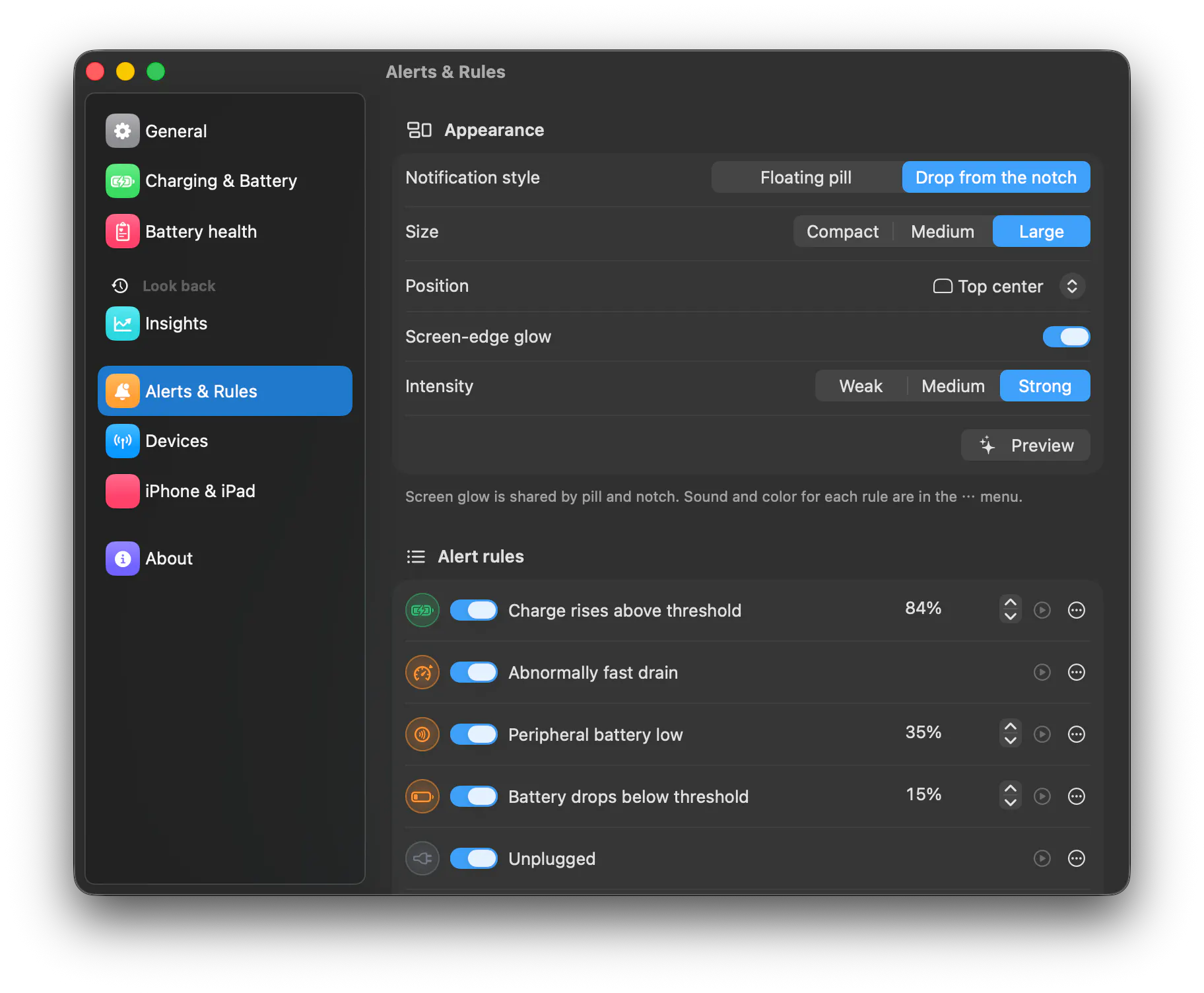 Ese — Smart Battery Manager for Mac gallery image