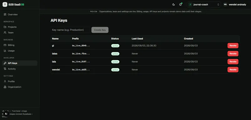 B2B SaaS OS   screenshot 3